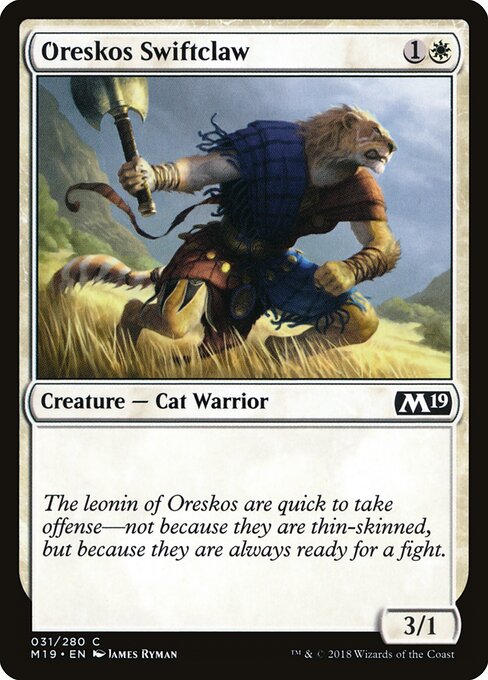 Oreskos Swiftclaw — Front