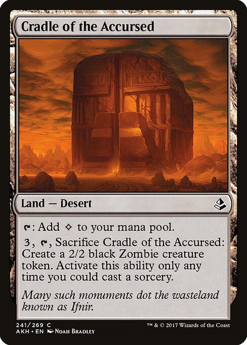 Cradle of the Accursed — Front