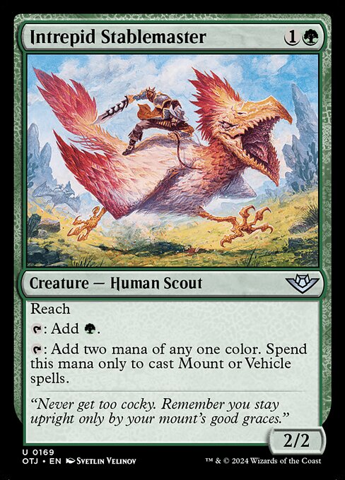 Intrepid Stablemaster — Front