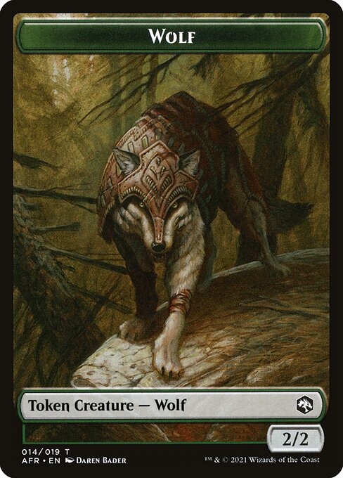 Wolf Token — Front