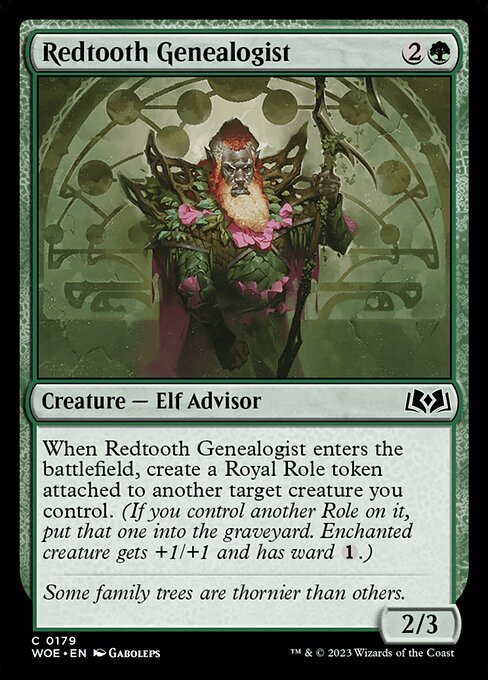Redtooth Genealogist — Front
