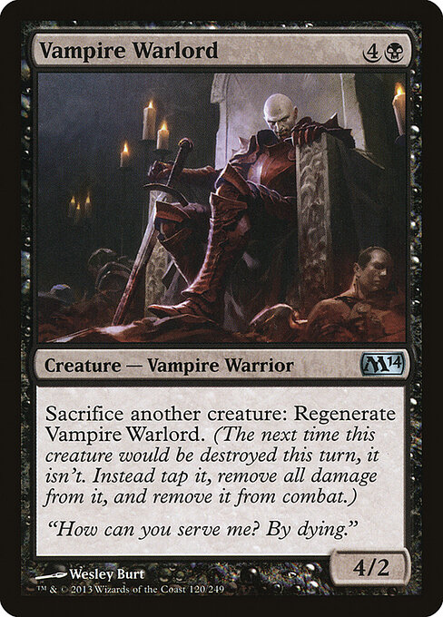 Vampire Warlord — Front
