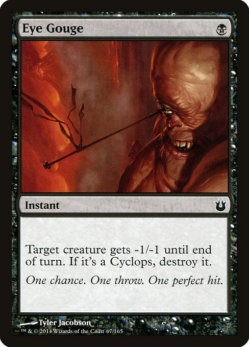 Eye Gouge — Front