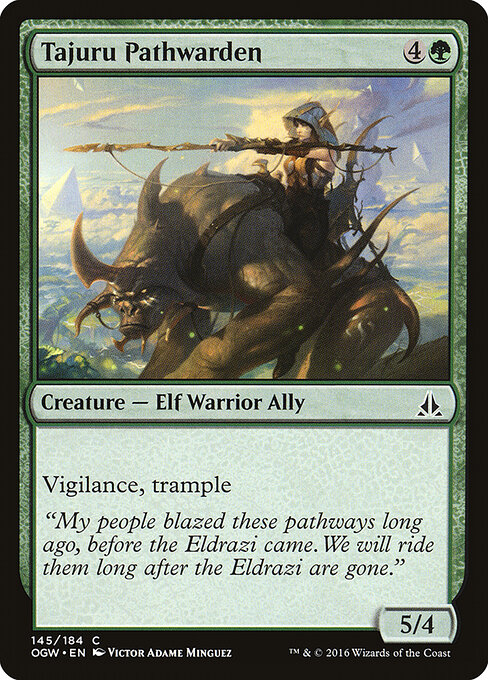 Tajuru Pathwarden — Front