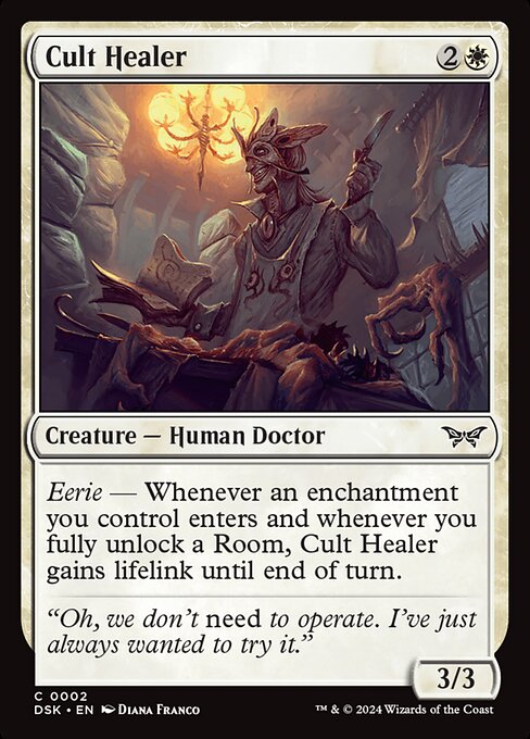 Cult Healer — Front