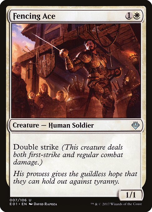 Fencing Ace — Front