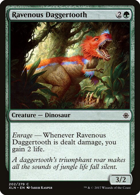 Ravenous Daggertooth — Front