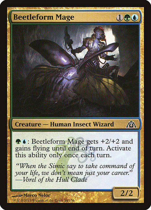 Beetleform Mage — Front