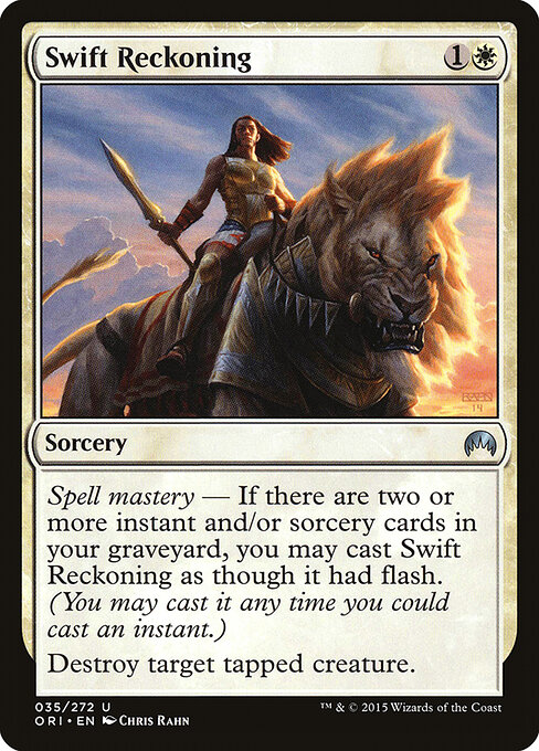 Swift Reckoning — Front