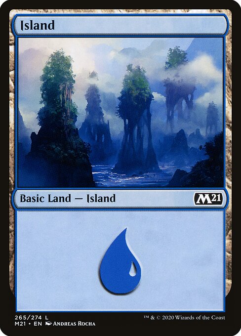 Island (265) — Front