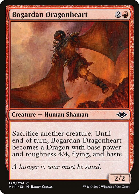 Bogardan Dragonheart — Front