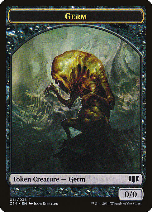 Germ // Zombie (016) Double-Sided Token