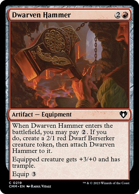 Dwarven Hammer — Front