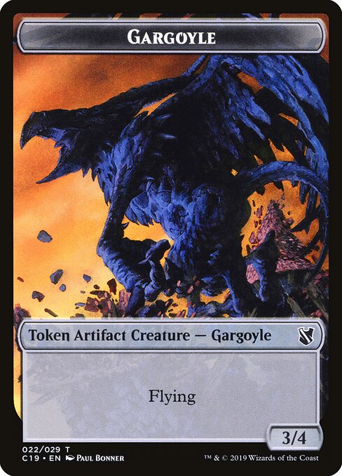 Gargoyle // Egg Double-Sided Token