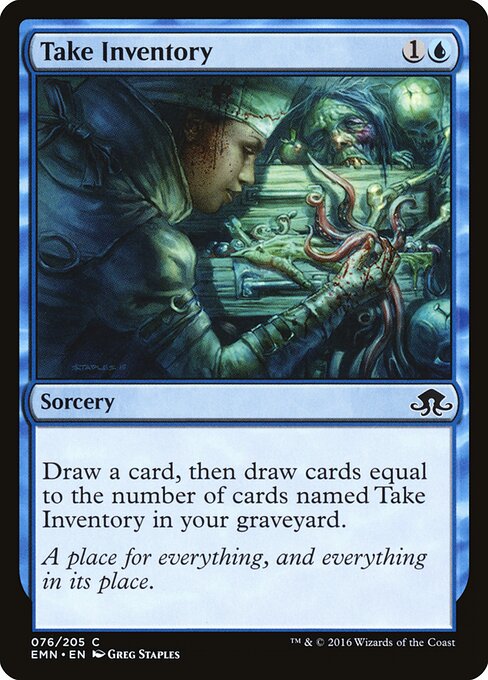 Take Inventory — Front