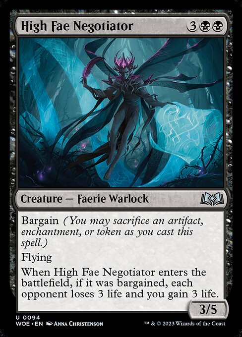 High Fae Negotiator — Front