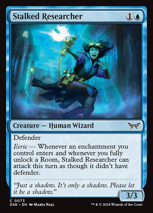 Stalked Researcher — Front