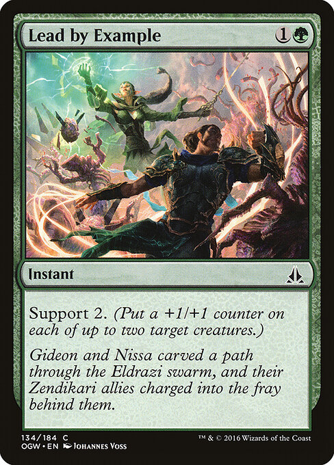 Lead by Example — Front