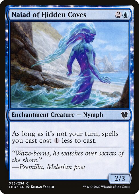Naiad of Hidden Coves — Front