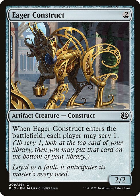 Eager Construct — Front
