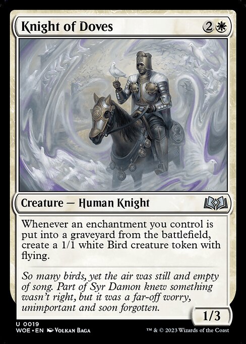 Knight of Doves — Front