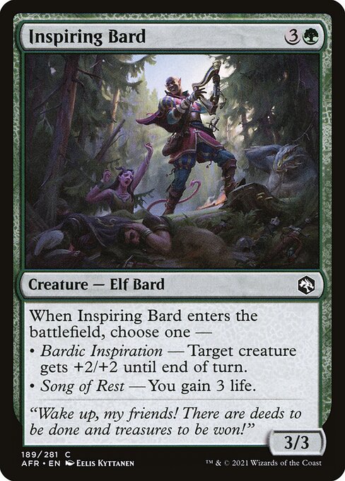 Inspiring Bard — Front