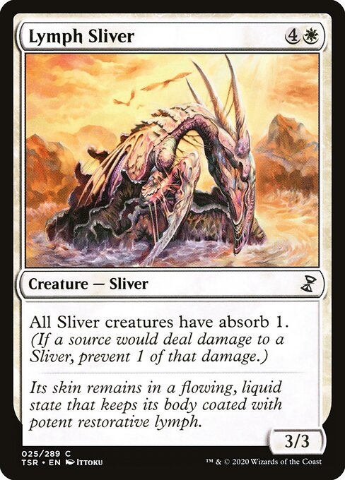 Lymph Sliver — Front