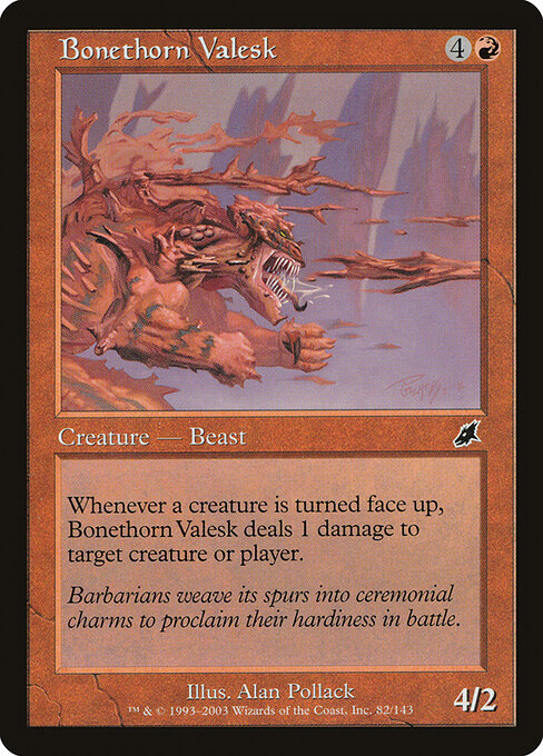 Bonethorn Valesk — Front