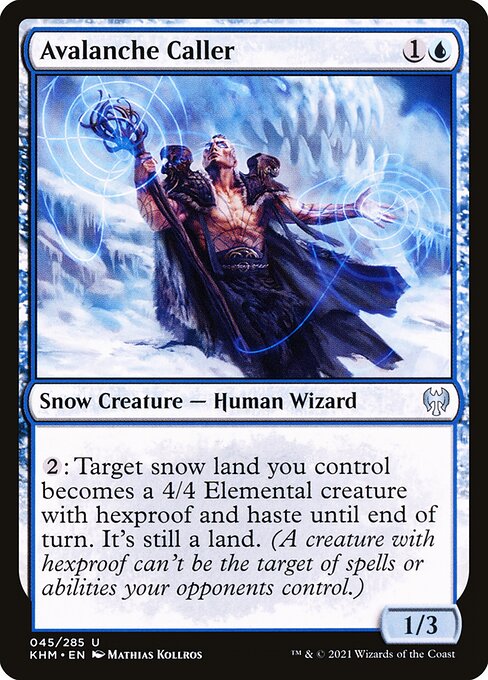 Avalanche Caller — Front