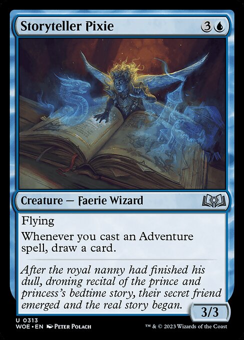 Storyteller Pixie — Front