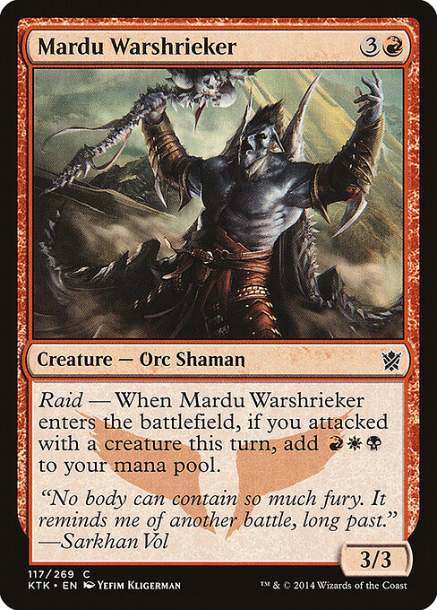 Mardu Warshrieker — Front