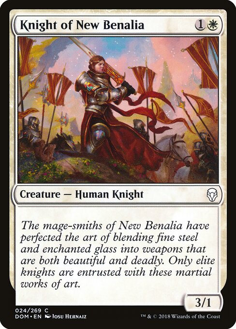 Knight of New Benalia — Front