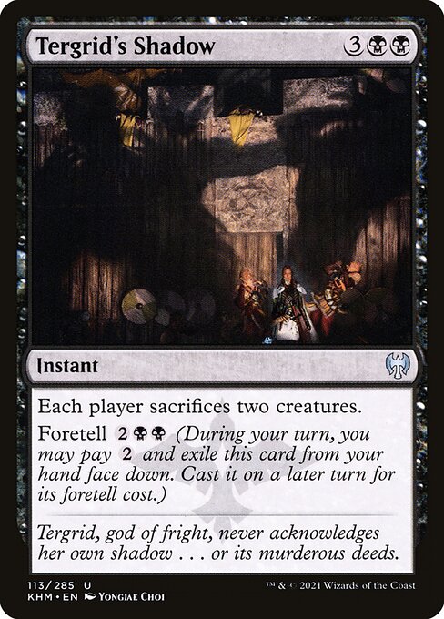 Tergrid's Shadow — Front