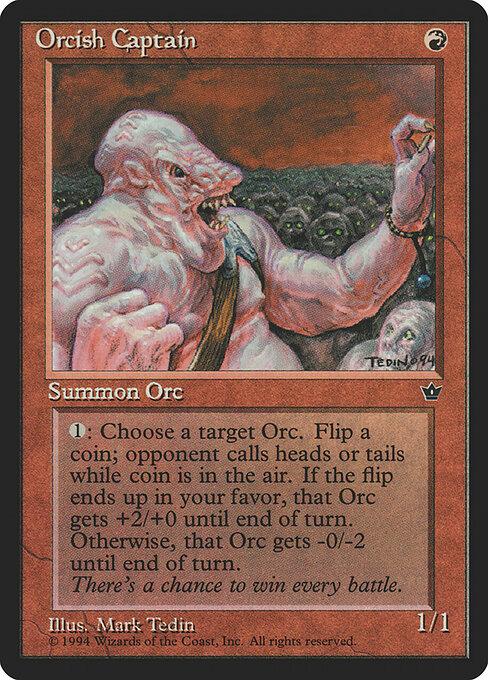 Orcish Captain — Front