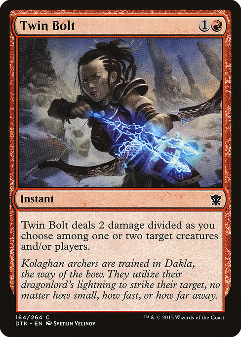 Twin Bolt — Front