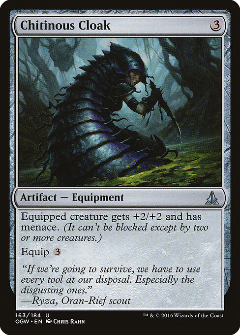 Chitinous Cloak — Front