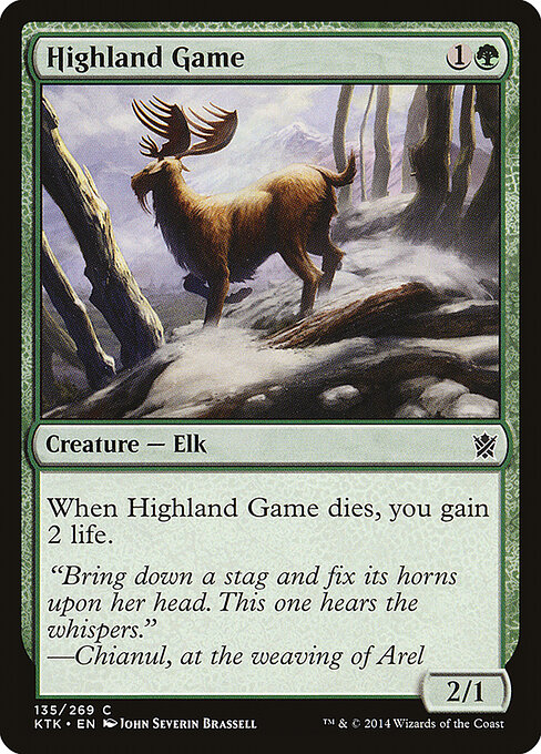 Highland Game — Front