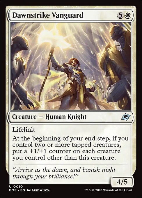 Dawnstrike Vanguard — Front
