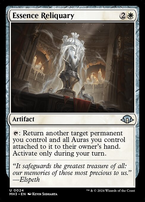 Essence Reliquary — Front