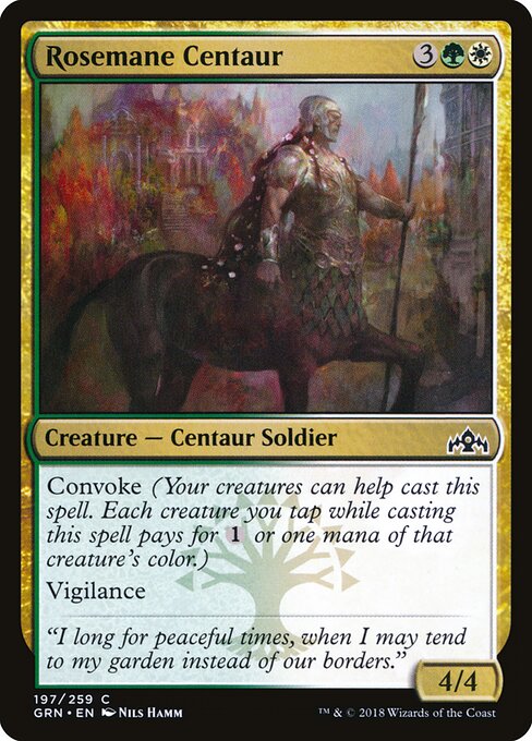 Rosemane Centaur — Front