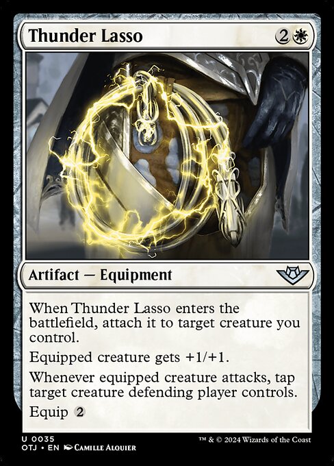 Thunder Lasso — Front