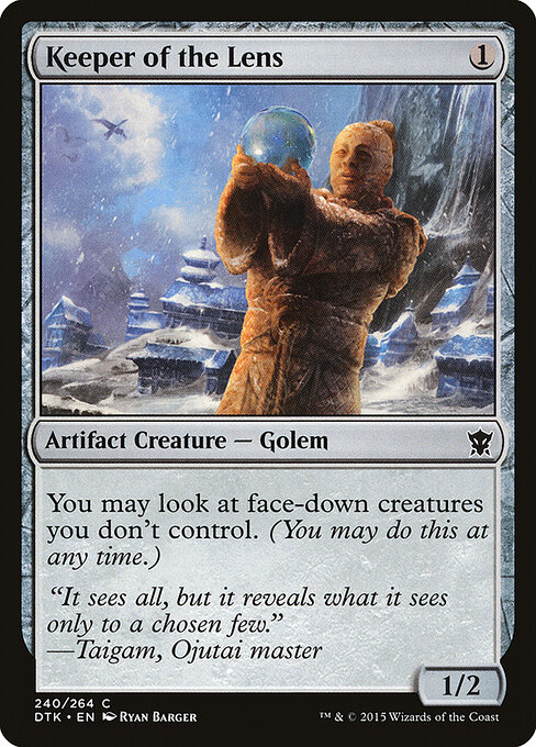 Keeper of the Lens — Front