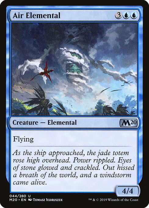 Air Elemental — Front