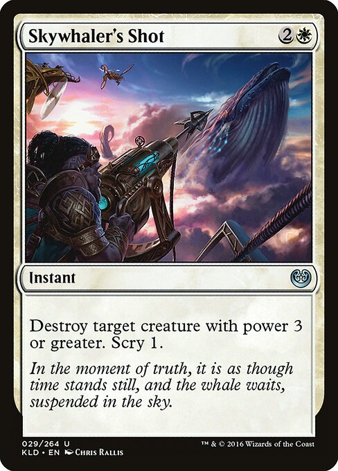 Skywhaler's Shot — Front