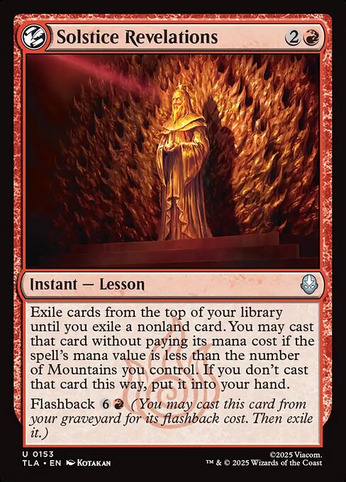 Solstice Revelations — Front