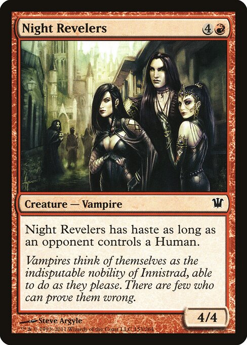 Night Revelers — Front