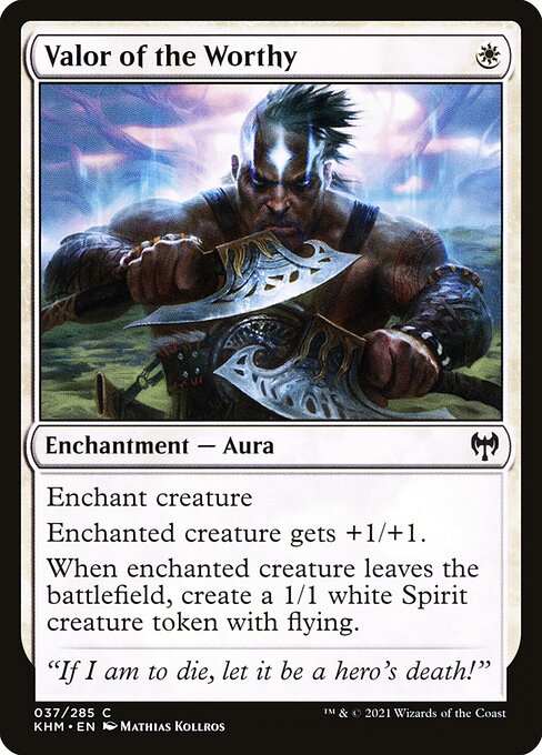Valor of the Worthy — Front