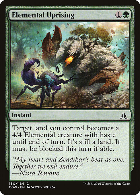 Elemental Uprising — Front
