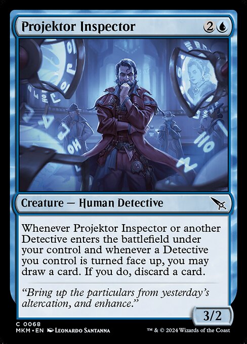 Projektor Inspector — Front