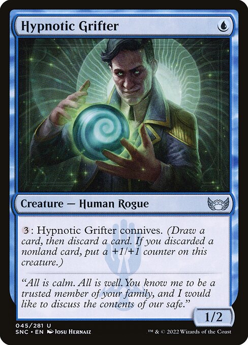 Hypnotic Grifter — Front